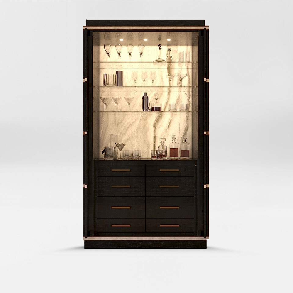 The Collins Cocktail Cabient