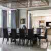 Althorpe Dining Table and Senley Chairs. Interior Design by ND Studios