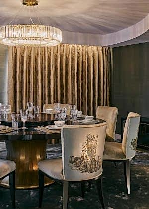 Rosebury Dining Table - liquid metal furniture