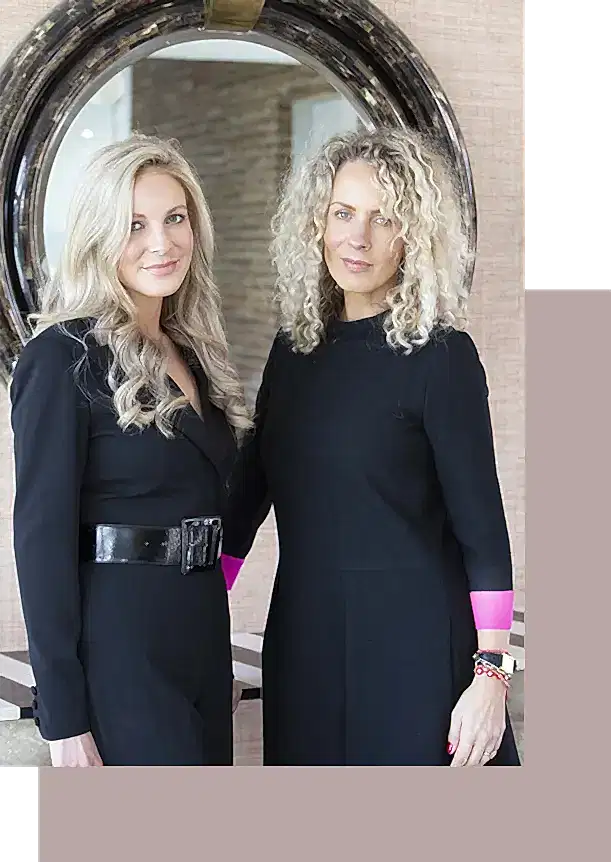 Luxury Furniture London - image of Davidson London luxury furniture Alexandra Davidson and Claudia Davidson - liquid metal furniture