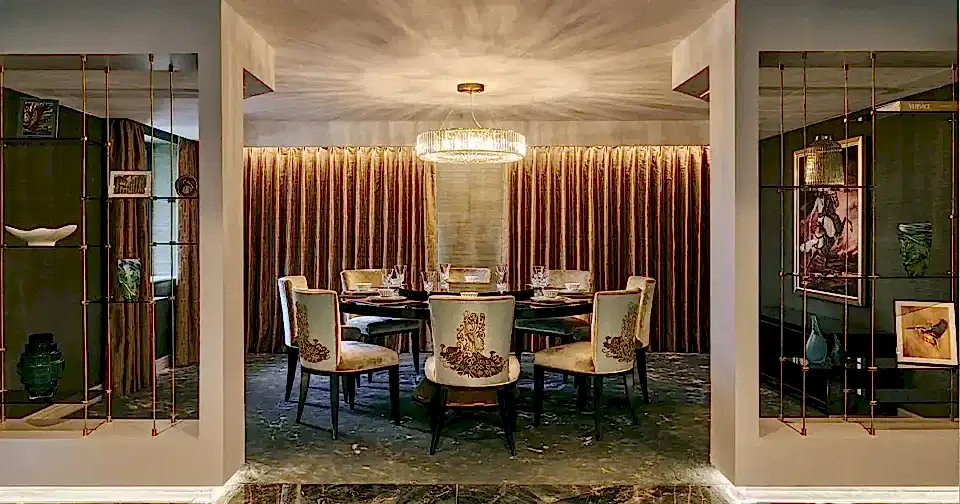 Davidson - Luxury Furniture London - Image in web slider - liquid metal furniture